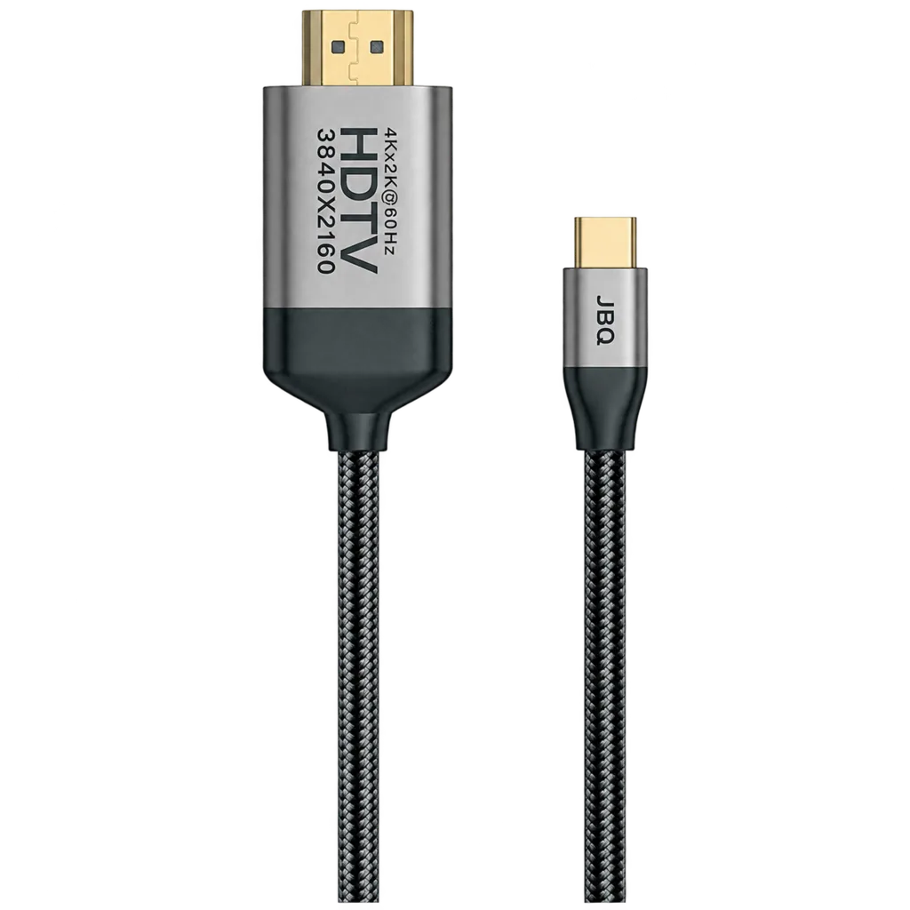 کابل USB-C به HDMI 4K 60Hz مدل JBQ A428912 دو متر