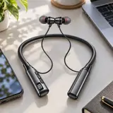 گوشکی بی سیم گردنی جرلکس GERLAX H23 با نمایشگر LCD تصویر کوچک 3